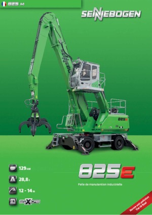 Manipuladores de materiales Sennebogen 825M E 