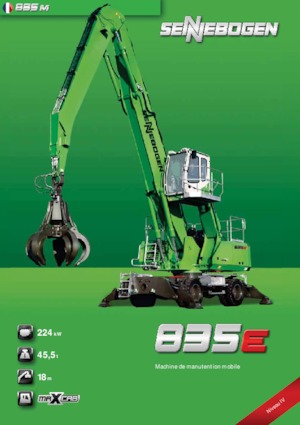 Manipuladores de materiales Sennebogen 835M E