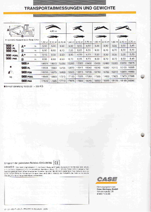 Excavadoras hidráulicas  de ruedas Case Poclain 988 P