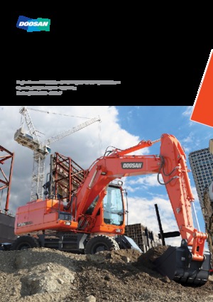 Excavadoras hidráulicas  de ruedas Doosan DX190WA