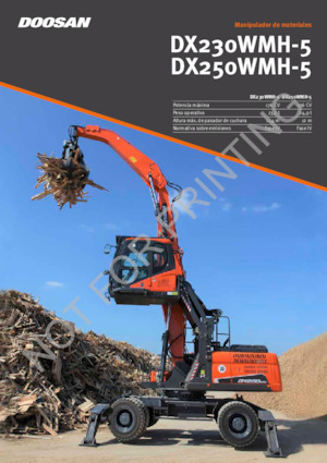 Manipuladores de materiales Doosan DX250WMH-5