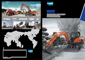 Excavadoras hidráulicas  de ruedas Doosan DX55W