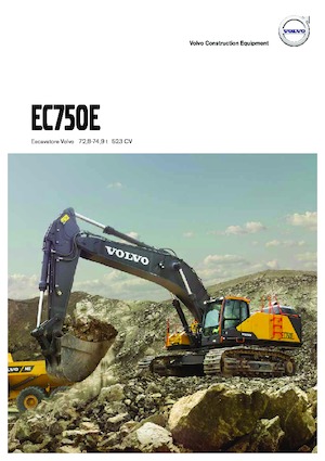 Excavadoras de orugas Volvo EC750E