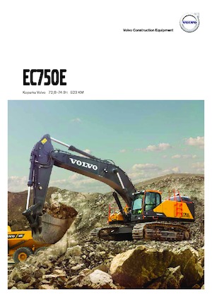 Excavadoras de orugas Volvo EC750E
