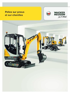 Excavadoras hidráulicas  de ruedas Wacker Neuson EW 100