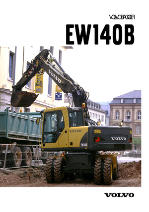 Excavadoras hidráulicas  de ruedas Volvo EW140B
