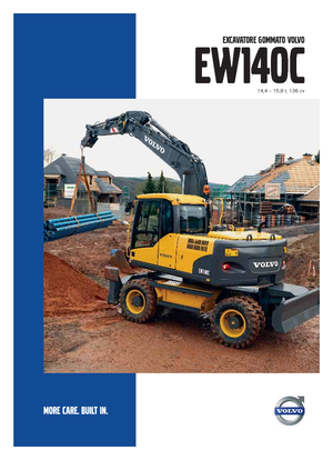 Excavadoras hidráulicas  de ruedas Volvo EW140C