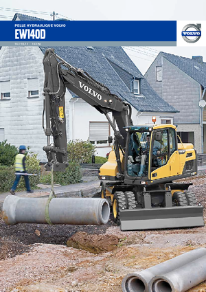 Excavadoras hidráulicas  de ruedas Volvo EW140D