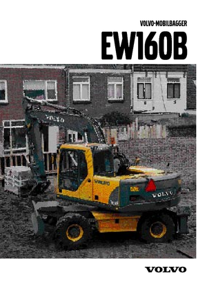 Excavadoras hidráulicas  de ruedas Volvo EW160B