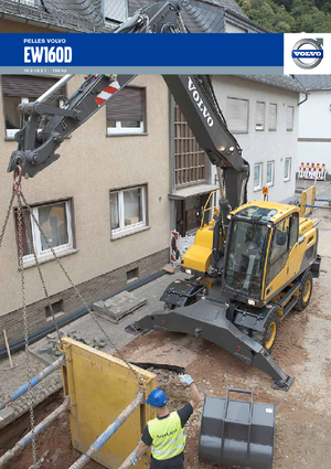 Excavadoras hidráulicas  de ruedas Volvo EW160D