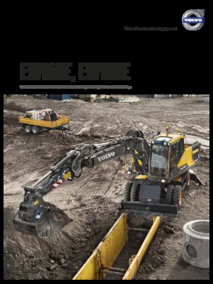 Excavadoras hidráulicas  de ruedas Volvo EW160E
