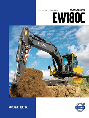 Excavadoras hidráulicas  de ruedas Volvo EW180C