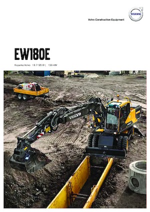 Excavadoras hidráulicas  de ruedas Volvo EW180E