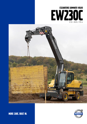 Excavadoras hidráulicas  de ruedas Volvo EW230C