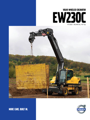 Excavadoras hidráulicas  de ruedas Volvo EW230C