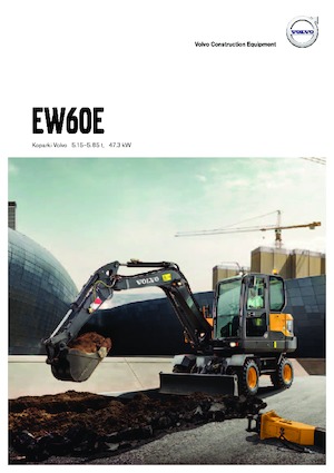 Excavadoras hidráulicas  de ruedas Volvo EW60E 