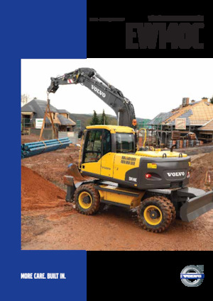 Excavadoras hidráulicas  de ruedas Volvo EW140C