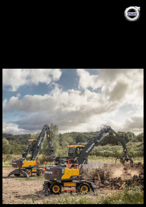 Excavadoras hidráulicas  de ruedas Volvo EW200E MH