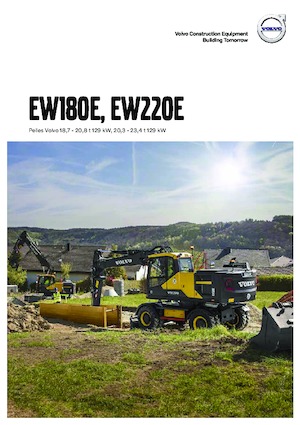 Excavadoras hidráulicas  de ruedas Volvo EW220E