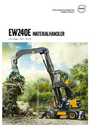 Excavadoras hidráulicas  de ruedas Volvo EW240E MH