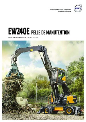 Excavadoras hidráulicas  de ruedas Volvo EW240E MH