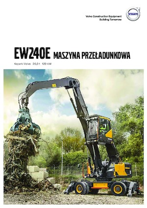 Excavadoras hidráulicas  de ruedas Volvo EW240E MH