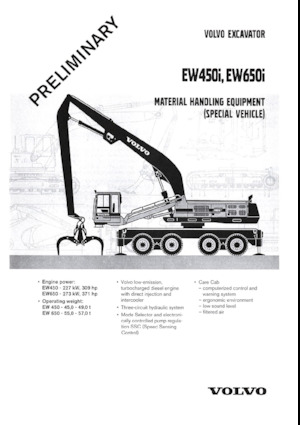 Excavadoras hidráulicas  de ruedas Volvo EW650I