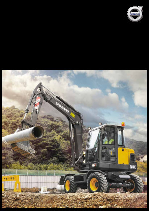 Excavadoras hidráulicas  de ruedas Volvo EW60C