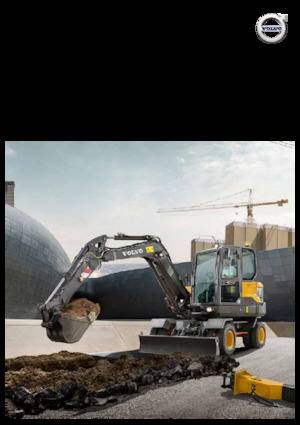 Excavadoras hidráulicas  de ruedas Volvo EW60E