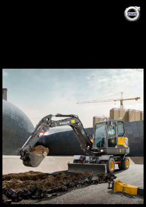 Excavadoras hidráulicas  de ruedas Volvo EW60E