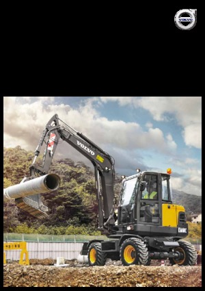 Excavadoras hidráulicas  de ruedas Volvo EW60E 