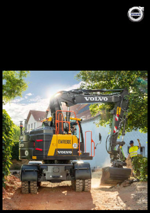 Excavadoras hidráulicas  de ruedas Volvo EWR130E