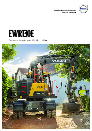 Excavadoras hidráulicas  de ruedas Volvo EWR130E
