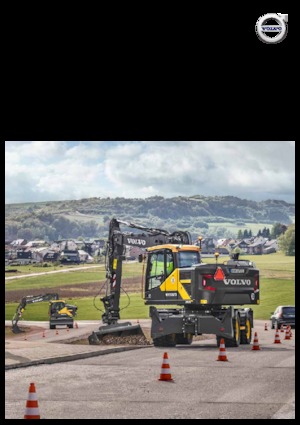 Excavadoras hidráulicas  de ruedas Volvo EWR170E