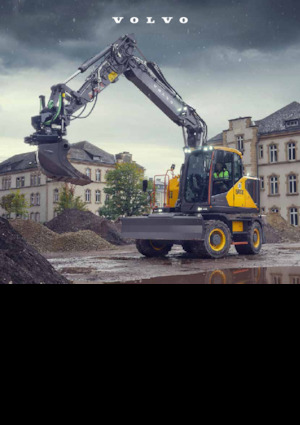 Excavadoras hidráulicas  de ruedas Volvo EWR170