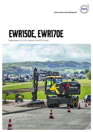 Excavadoras hidráulicas  de ruedas Volvo EWR170E