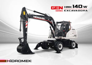Excavadoras hidráulicas  de ruedas Hidromek HMK 140 W