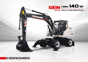 Excavadoras hidráulicas  de ruedas Hidromek HMK 140 W