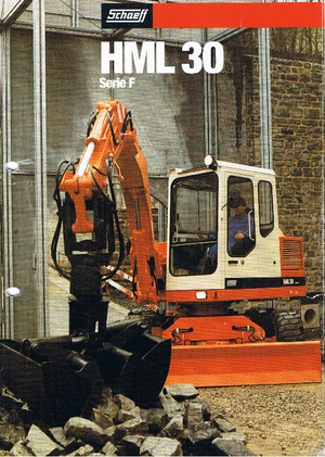 Excavadoras hidráulicas  de ruedas Terex-Schaeff HML 30 F