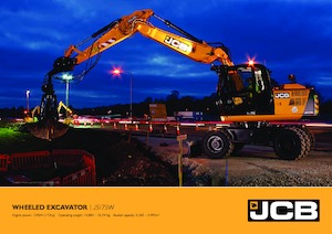 Excavadoras hidráulicas  de ruedas JCB JS175W