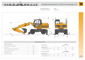 Excavadoras hidráulicas  de ruedas JCB JS 175 W