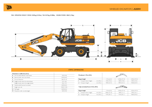 Excavadoras de orugas JCB JS 200 W