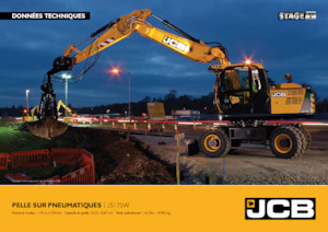 Excavadoras hidráulicas  de ruedas JCB JS175W