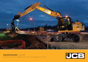 Excavadoras hidráulicas  de ruedas JCB JS175W