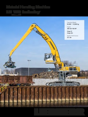 Manipuladores de materiales Liebherr LH 110 M High Rise Industry Litronic