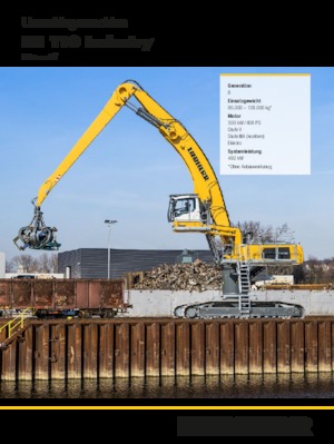 Manipuladores de materiales Liebherr LH 110 M Industry Litronic