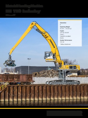 Manipuladores de materiales Liebherr LH 110 M Industry Litronic