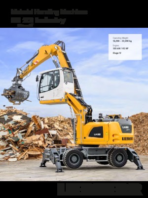 Manipuladores de materiales Liebherr LH 22 M Industry Litronic