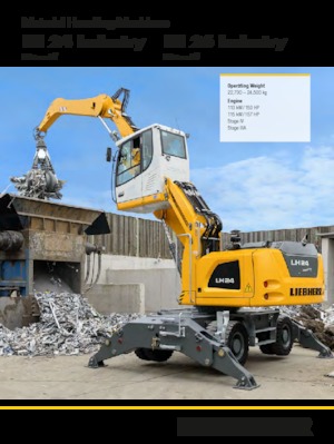 Manipuladores de materiales Liebherr LH 26 M Industry Litronic