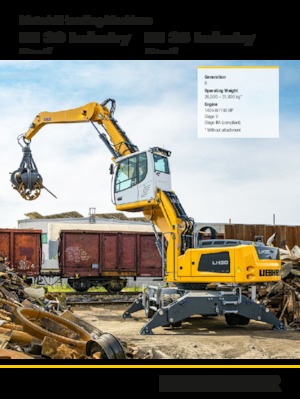 Manipuladores de materiales Liebherr LH 30 M Industry Litronic